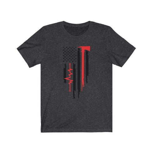 Firefighter's Heartbeat - Short Sleeve Tee